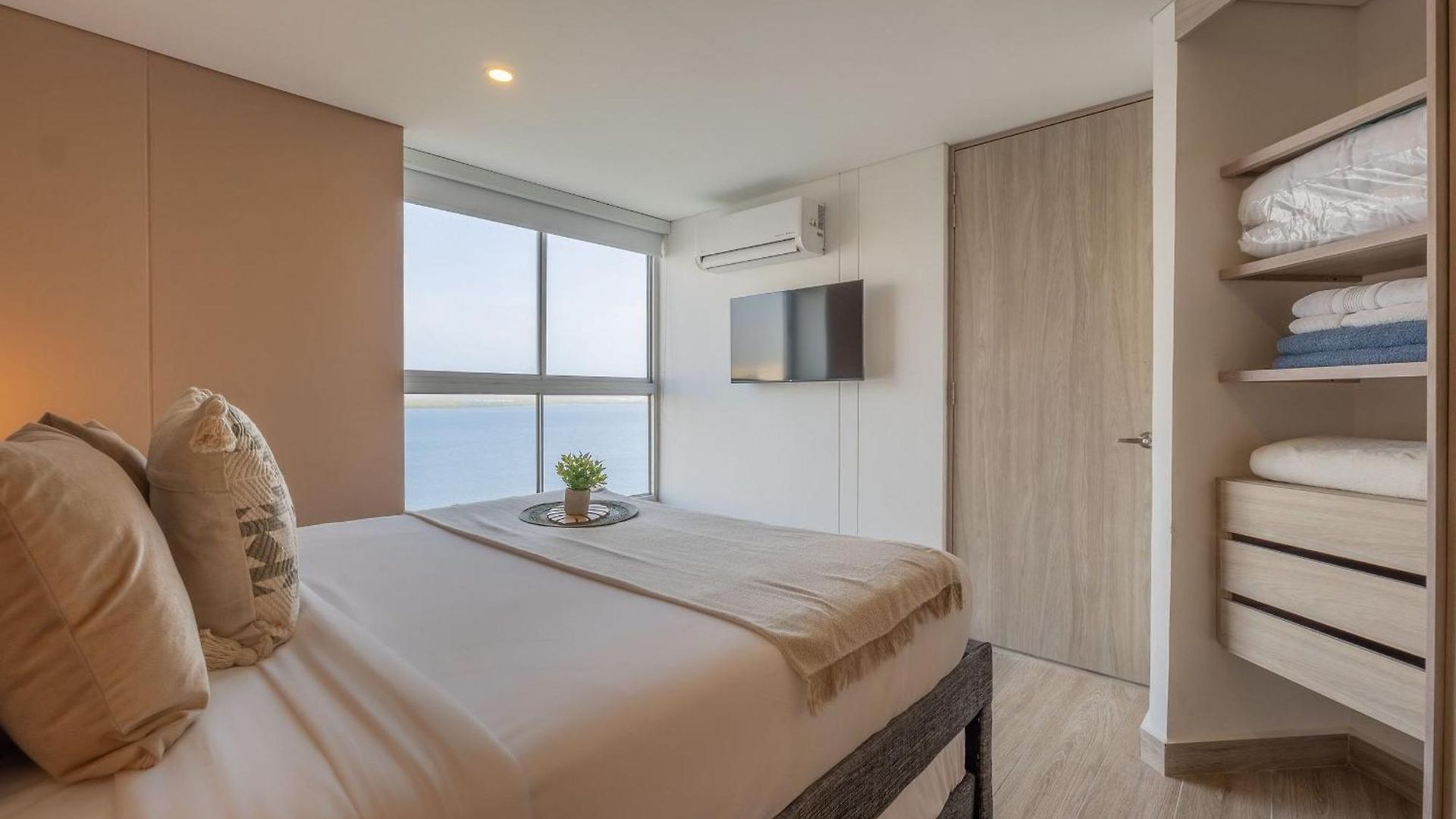 Oc1605 Vista Increible Jacuzzi Priv Cielo Marrelax Apartamento Cartagena