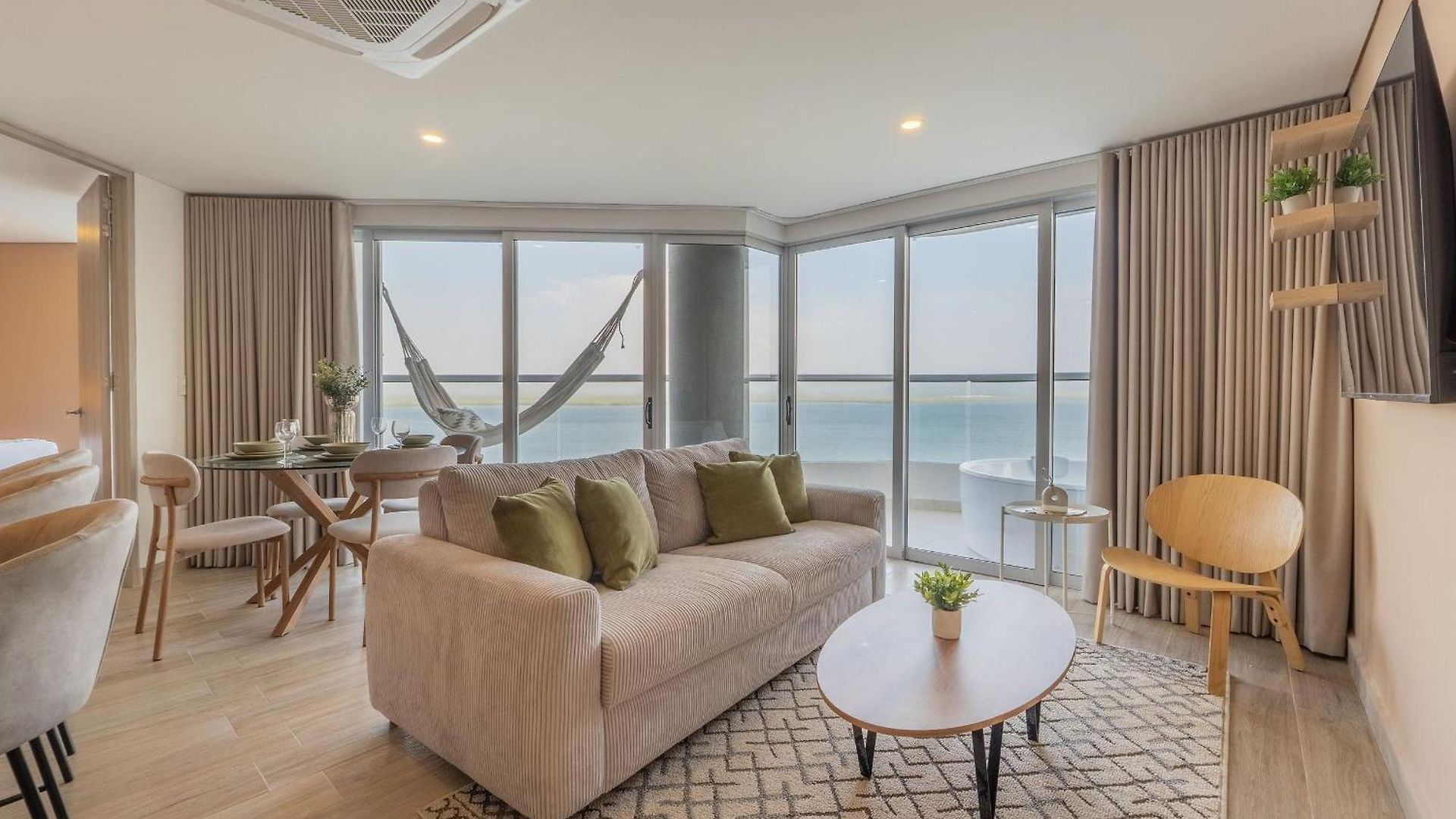 Oc1605 Vista Increible Jacuzzi Priv Cielo Marrelax Apartamento
