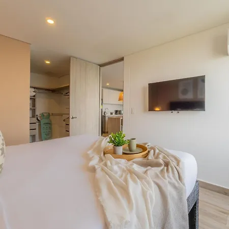 Oc1605 Vista Increible Jacuzzi Priv Cielo Marrelax Apartamento Cartagena