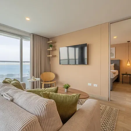 Oc1605 Vista Increible Jacuzzi Priv Cielo Marrelax Apartamento Cartagena