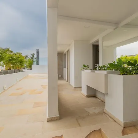Oc1605 Vista Increible Jacuzzi Priv Cielo Marrelax Apartamento Cartagena
